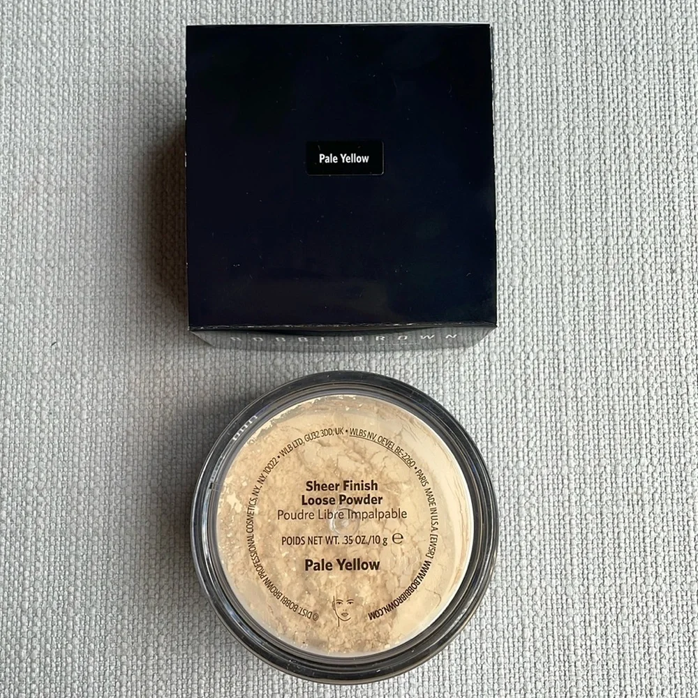 Bobbi brown SHEER FINISH LOOSE POWDER - pale yellow